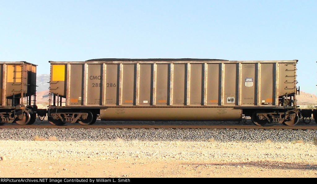 WB Loaded Coal Hooper Frt at Erie NV W-Pshr -34